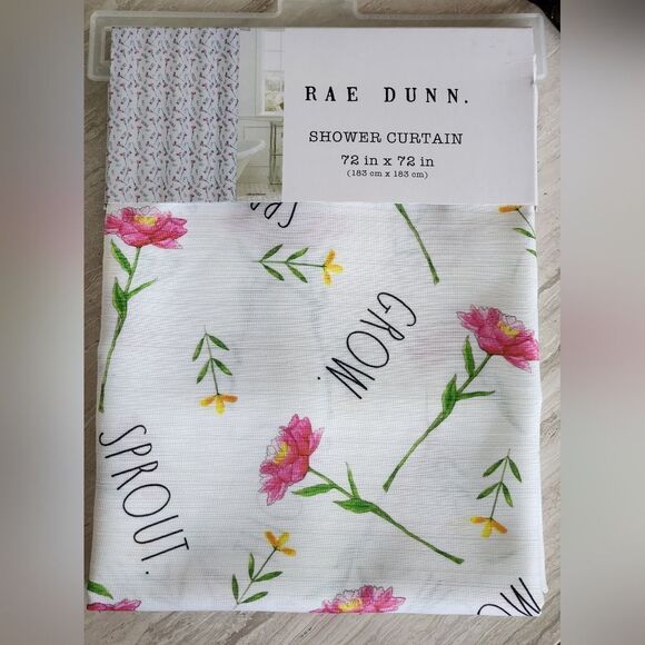Rae Dunn Shower Curtain - Picture 6 of 6